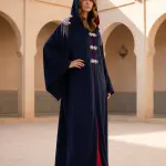 Navy Ramadan Kaftan