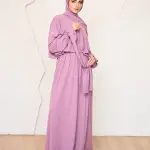 BLUE CREPE DRESSY ISDAL