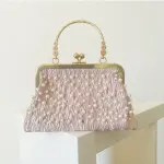 Pink Cordelia Clutch