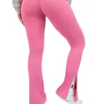 Slit Yoga Pink Pants
