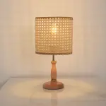 Rattan Boho Table Lamp 030