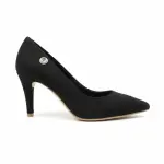 Convertible High-Heel Fabric Boots R-777