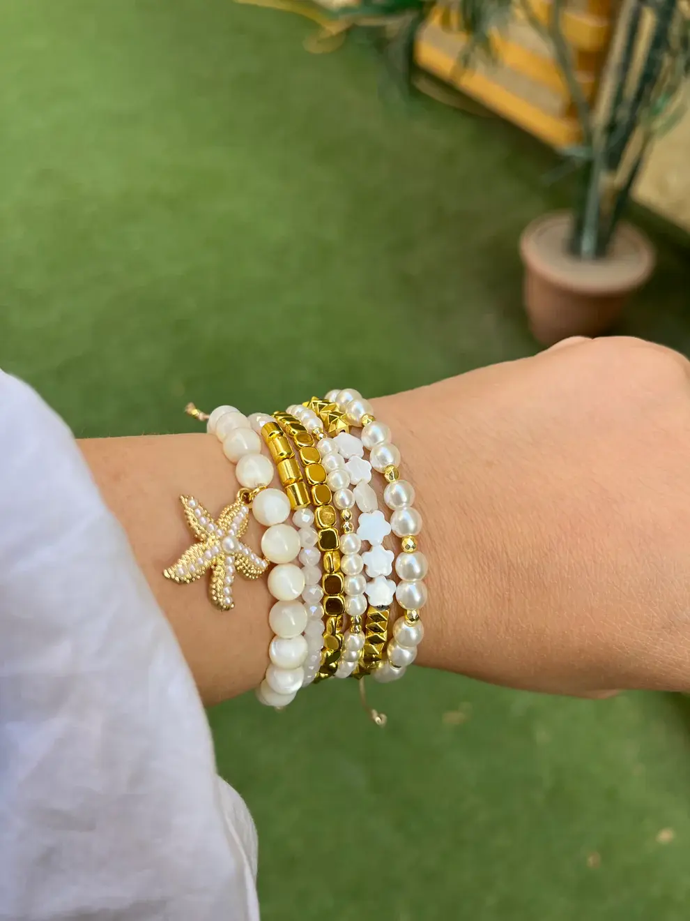 Pearly pearl set