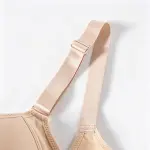 Seamless Deep V Memory Underwire Push Up Bra Plus Size Shaping Bralette
