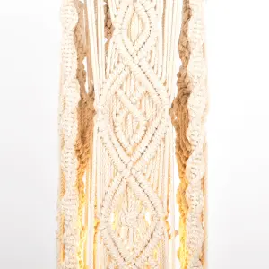 Boho Makrami Floor Lamp NCA4