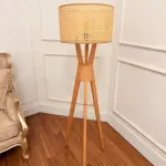 Rattan Floor Lamp