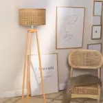 Rattan Floor Lamp