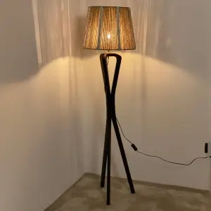 Boho floor lamp