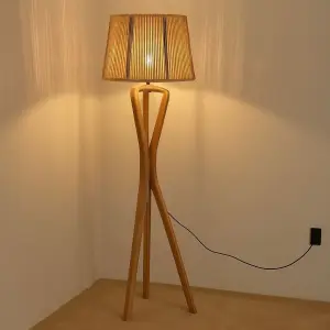 Boho floor lamp