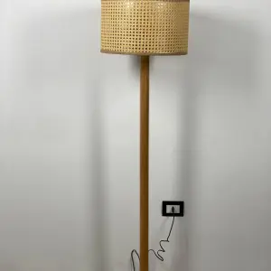 Rattan Floor Lamp