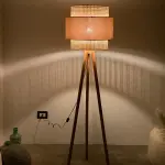 Rattan Floor Lamp