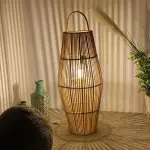 Boho Bambo Floor Lamp