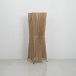 Burlap Boho Floor Lamp