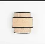 Rattan Boho Wall Lamp 014