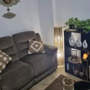 Boho Burlap Stand kh009