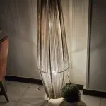 Makrami Boho Floor Lamp