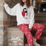 white&pink pyjama set