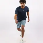 Energy Flow Men's Navy T-Shirt