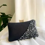 Black Halvène Clutch