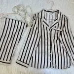 Vintage Stripe Turkish Pure Silk PJ
