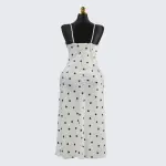 Satin Heart Printed Nightgown