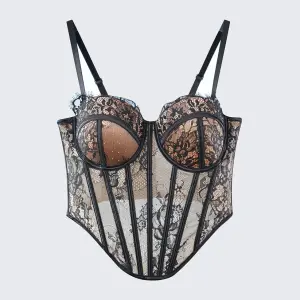 Python Floral Pattern Sculpting Corset