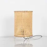 Rattan Table Lamp can33