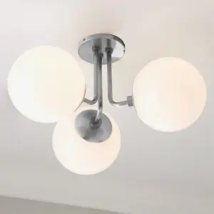 Modern Ceiling Lamp ArkM004 - Silver