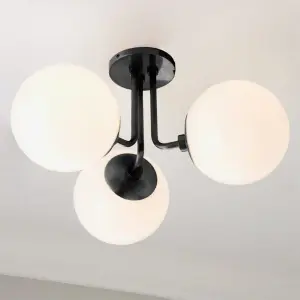 Modern Ceiling Lamp ArkM004 - Black