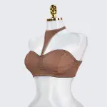 Plus Size Backless Halter Shapewear Daily Bra