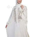 اسدال ابيض تطريز نحاسي