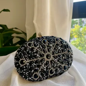 Black Maystone Clutch