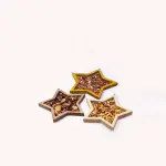 Star-Shaped Wooden Serving Trays – A Natural Artistic Touch for Elegant Tables