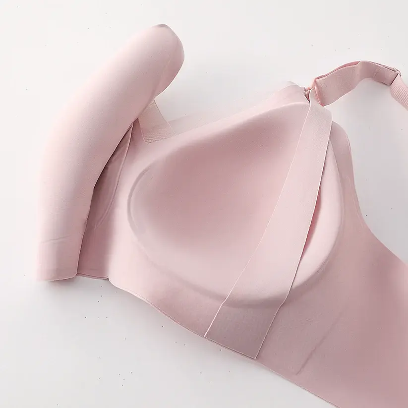 Seamless Front Clip Nursing Bra Wirefree Anti-Sagging Maternity Bralette