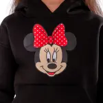 Black Hoodie with "Minnie Mouse" Print🖤💓