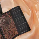 Patterned Sculpting Corset Top