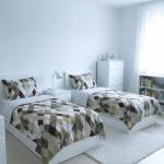 طقم سرير اطفال ٦ قطعه