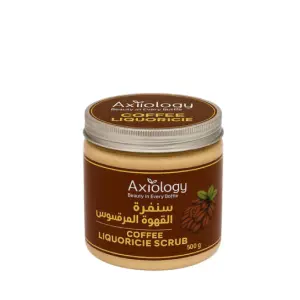 Axiology Coffee & Licorice Scrub – 500g