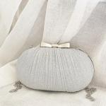 Silver Bow Clutch