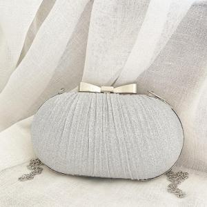 Silver Bow Clutch