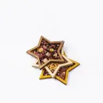 Star-Shaped Wooden Serving Trays – A Natural Artistic Touch for Elegant Tables