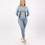 Verde Women's Zip Blue Jacket