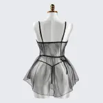 Lace Embroidery Bridal Lingerie Dress