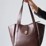 Minimal Turn Closure Bag-brown