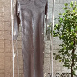 Rib Dress (Gray)