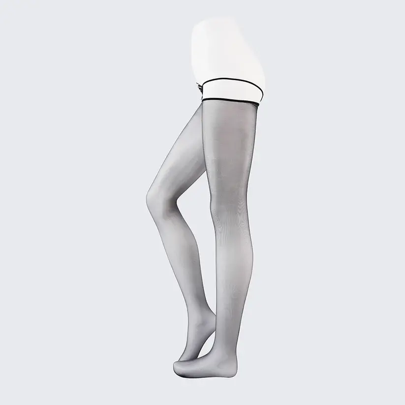 Embroidered Pantyhose Bell Pendant Ultra-Thin Stockings