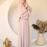 NUDE CREPE DRESSY ISDAL