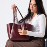 Minimal Turn Closure Bag-marron