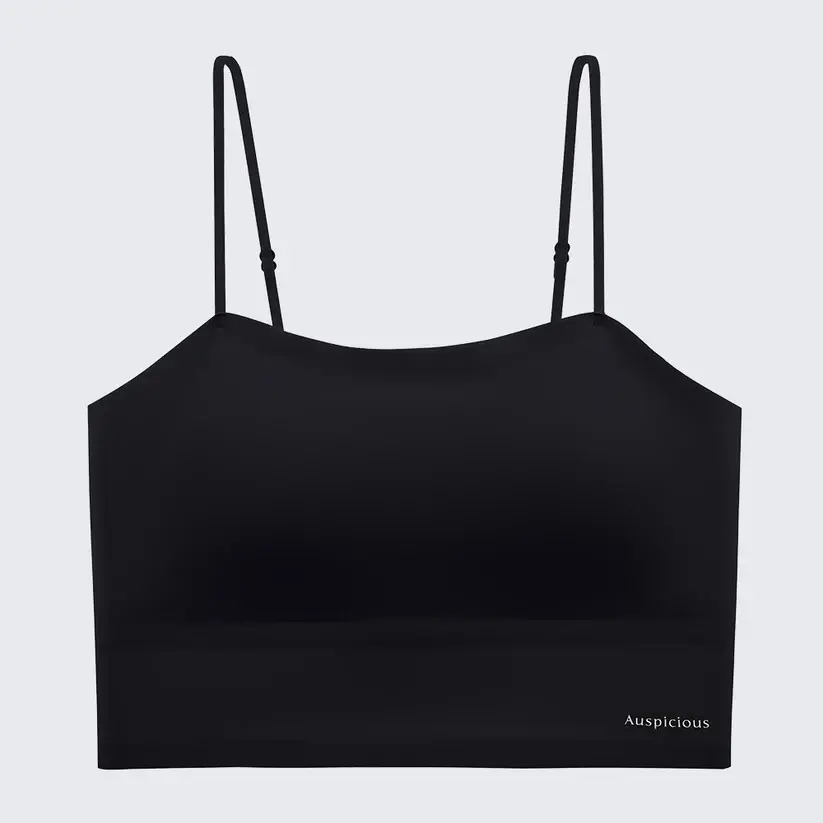 Seamless Camisole Built-in Bra Plus Size Padded Base Layer Top