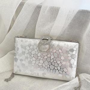 Silver Aurora Clutch